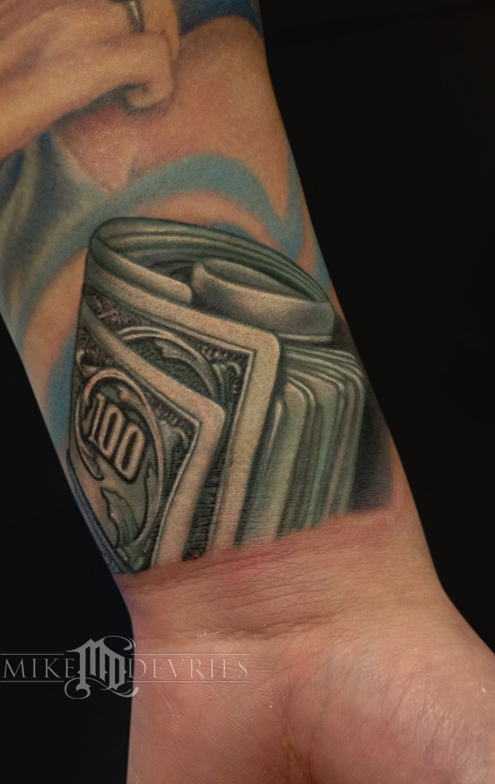 Money tattoos